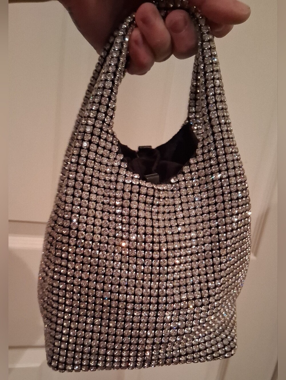 New ALL RHINESTONE CLUTCH STUNNING!